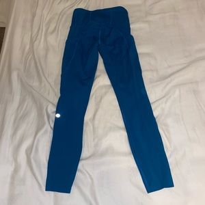 lululemon fast and free leggings size 2